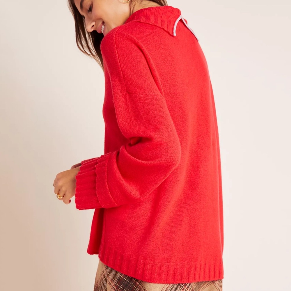 Anthropologie Rosamund Cashmere Sweater - Picture 3 of 6